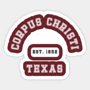 Corpus Christi Texas Sticker